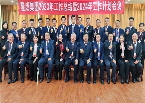 熱烈慶祝隆成集團2023年工作總結暨2024年工作計劃會(huì )議圓滿(mǎn)召開(kāi)！